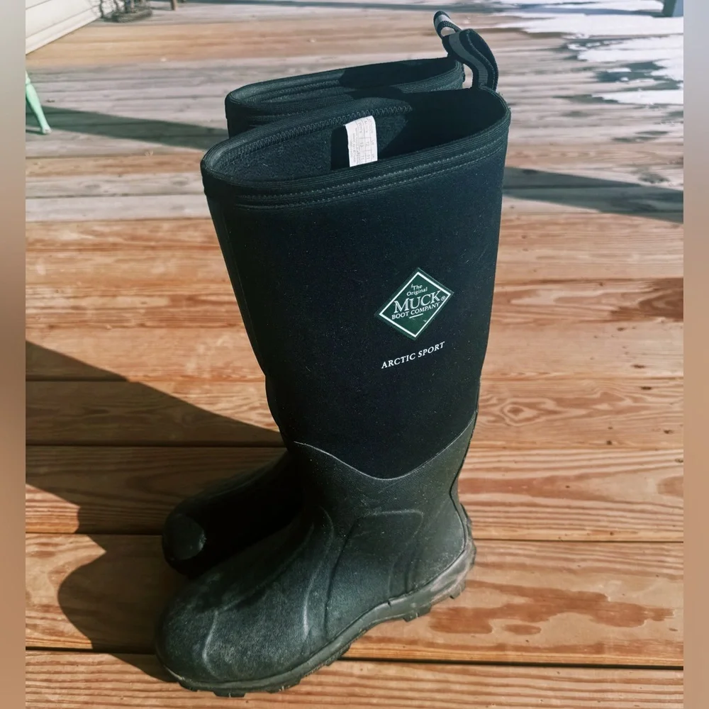 Muck Arctic Sport Black Boots